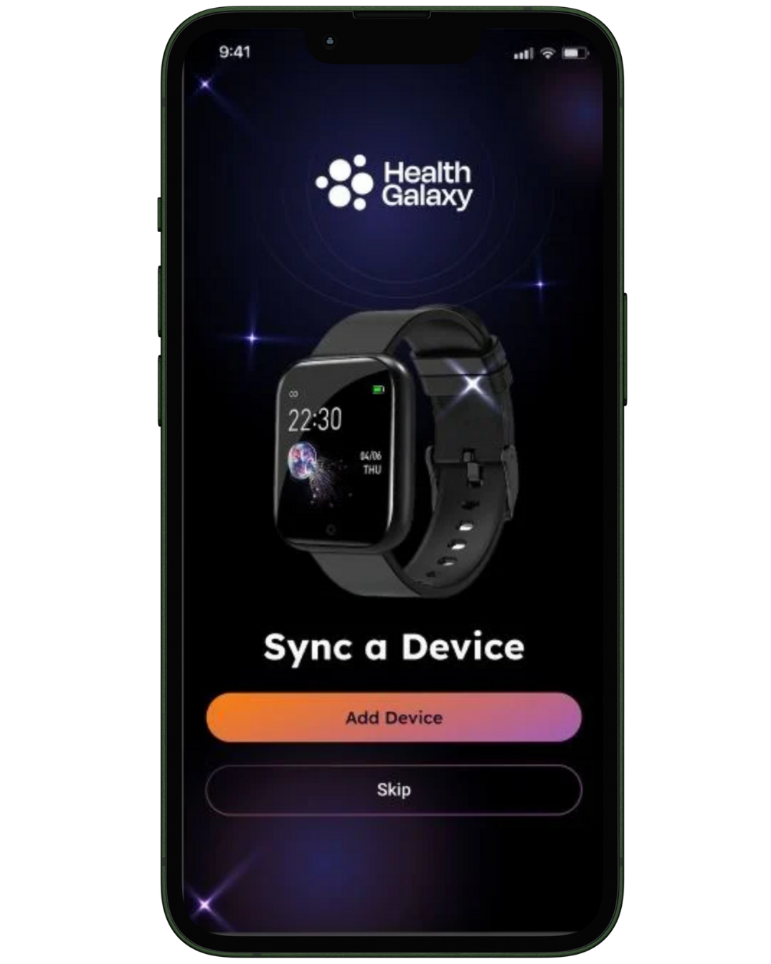Sync with wearables